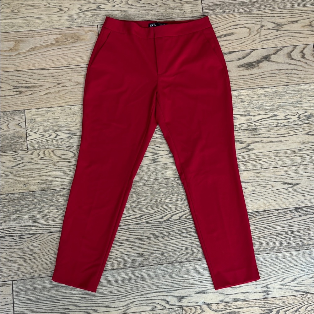Zara Red Pants